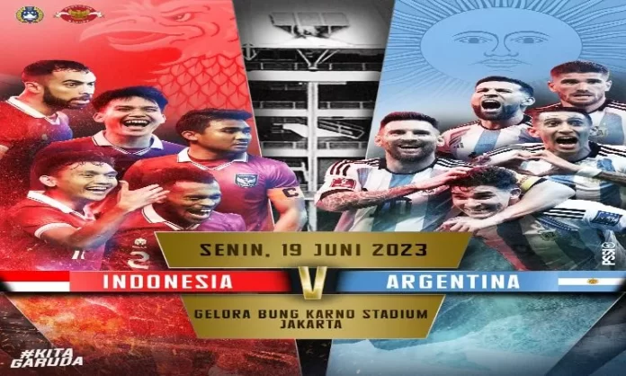 Begini cara membeli tiket Indonesia vs Argentina secara online